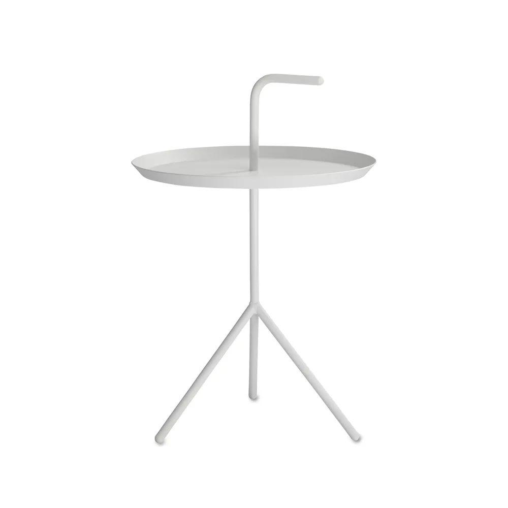 DLM sidobord XL Ø48 cm, White HAY