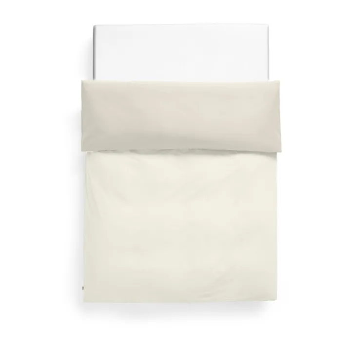 Duo påslakan 150x210 cm - Ivory - HAY