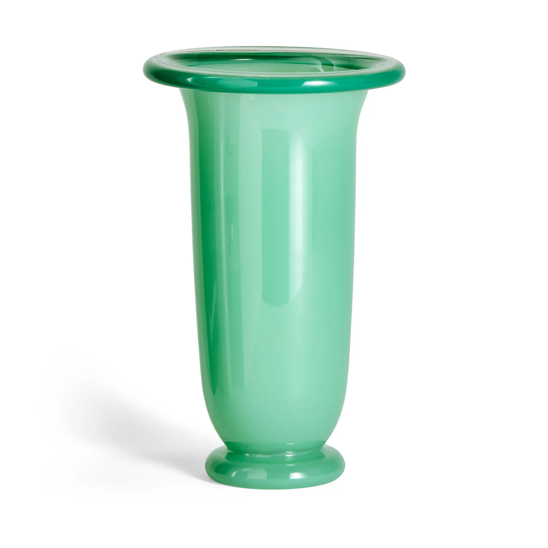 Empire vas, Large Green-dark green rim HAY
