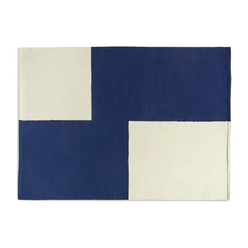 Ethan Cook Flat Works matta 170x240 cm - Blue offset - HAY