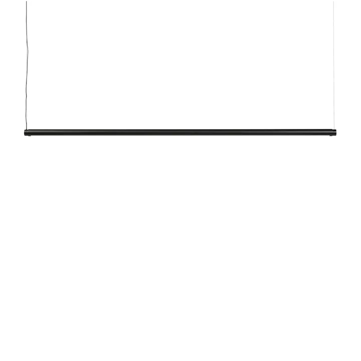 Factor Linear Suspension taklampa 1500 Diffused - Soft black - HAY