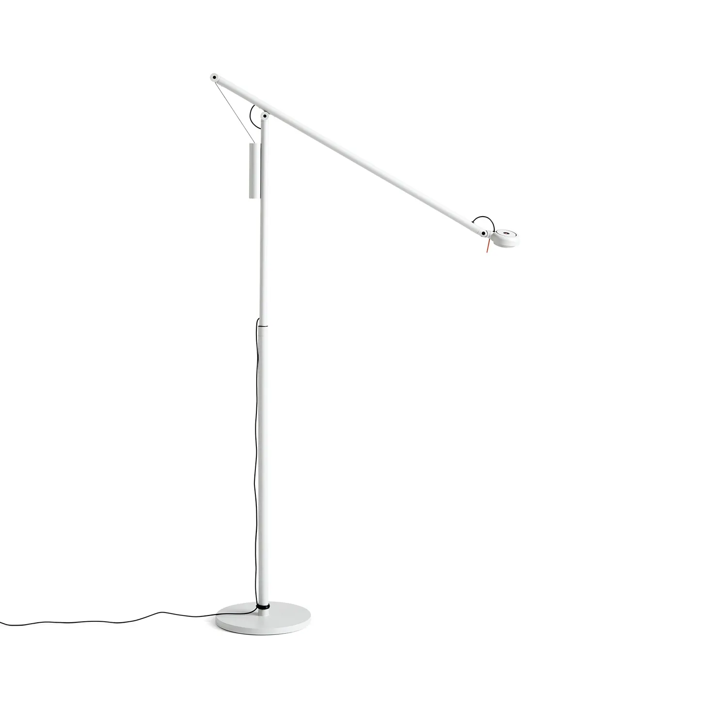 Fifty-Fifty floor golvlampa, Ash grey HAY