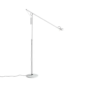 Fifty-Fifty floor golvlampa - Ash grey - HAY