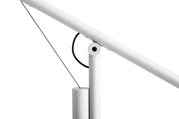 Fifty-Fifty floor golvlampa - Ash grey - HAY