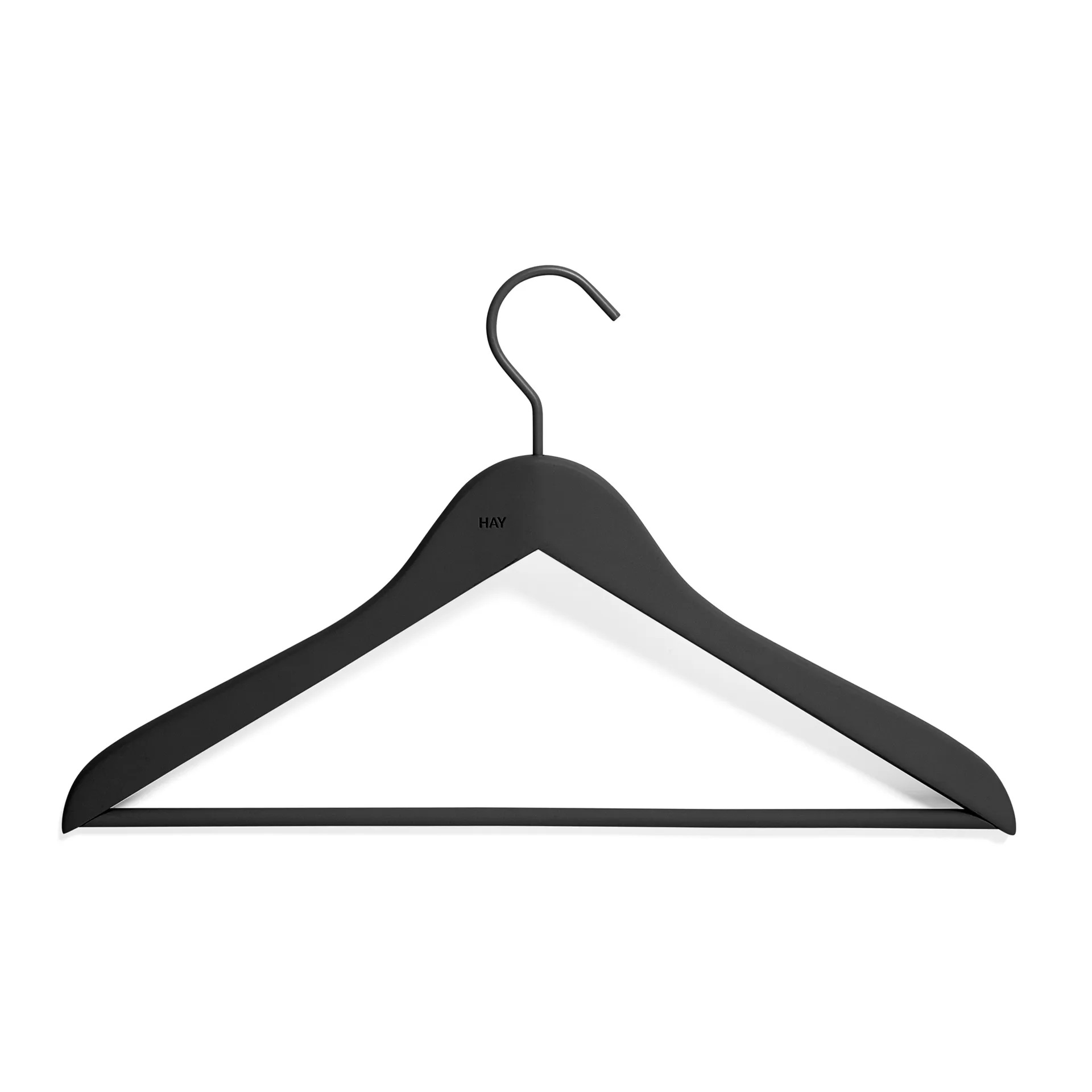 HAY galge med stång slim 4-pack, Svart HAY