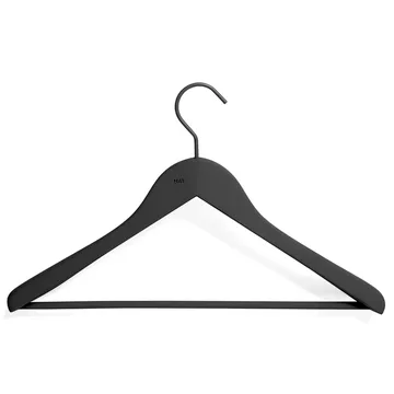 HAY galge med stång wide 4-pack - Svart - HAY