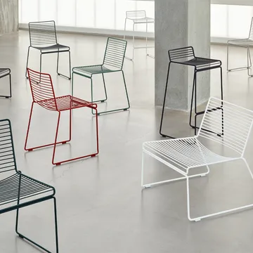 Hee High barstol 75 cm - White - HAY