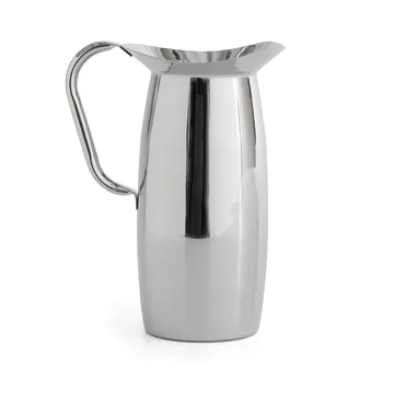 Indian Steel Pitcher kanna - Tall 0,9 L - HAY