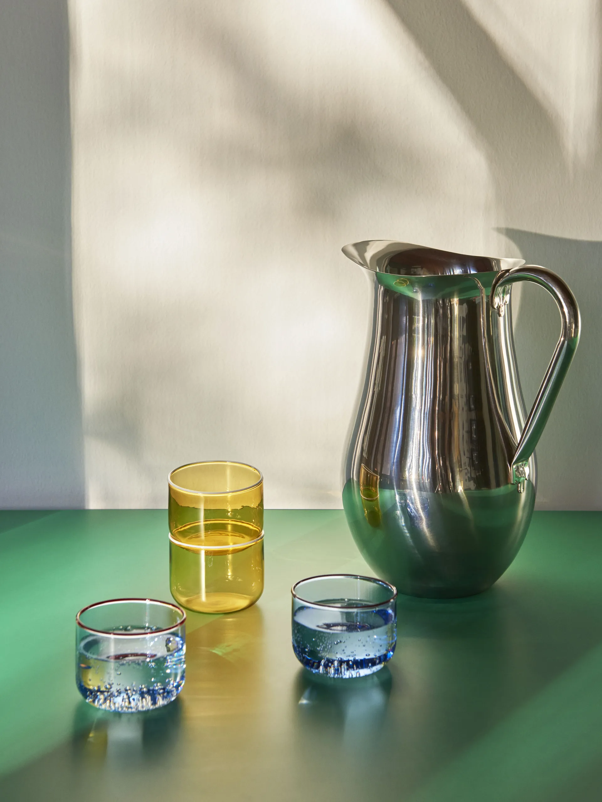 Indian Steel Pitcher No. 2 kanna 3,25 L, Rostfritt stål HAY