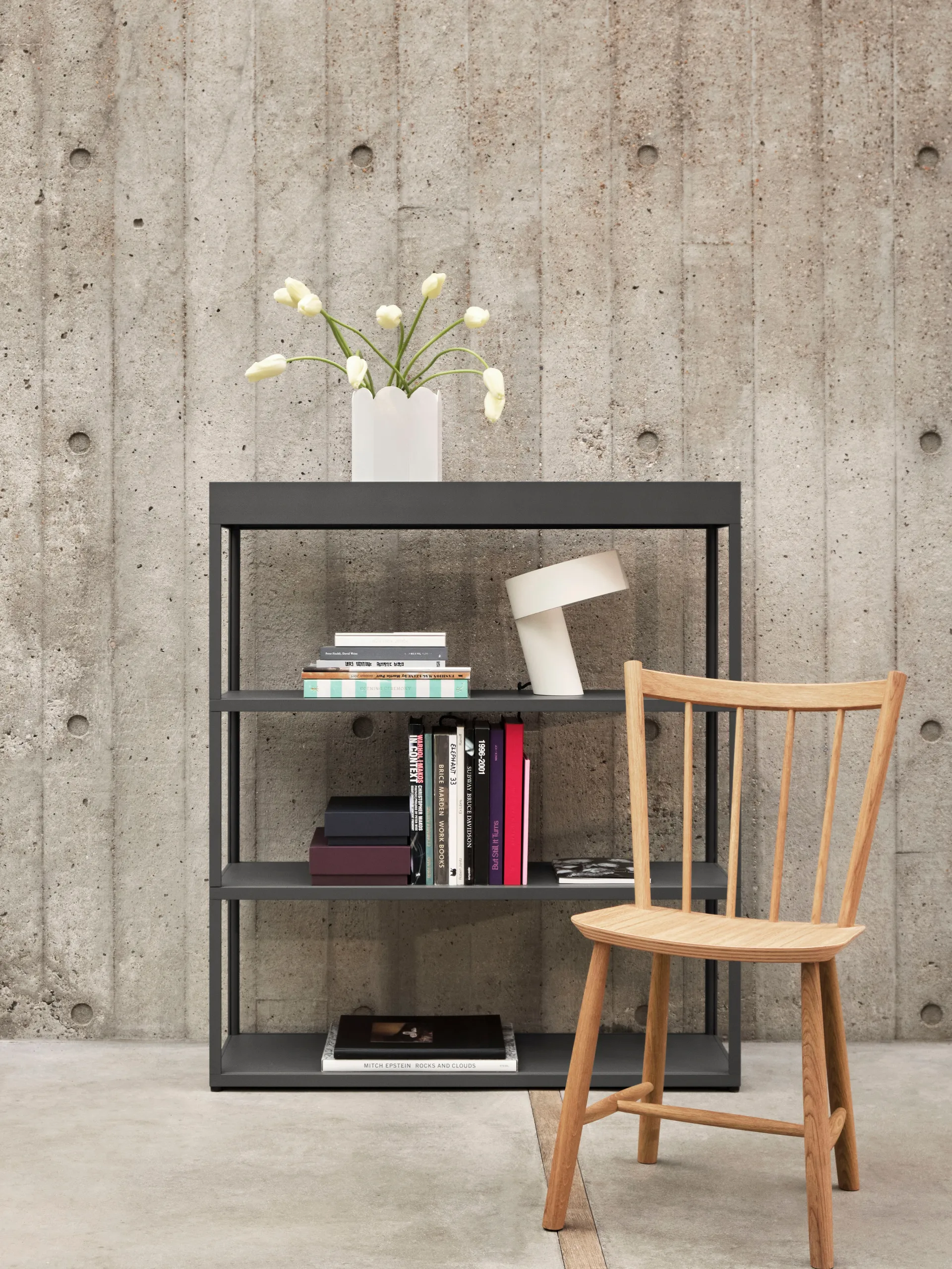 J41 stol, Sage lacquered beech HAY