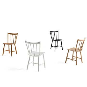 J41 stol - Water-based lacquered oak - HAY
