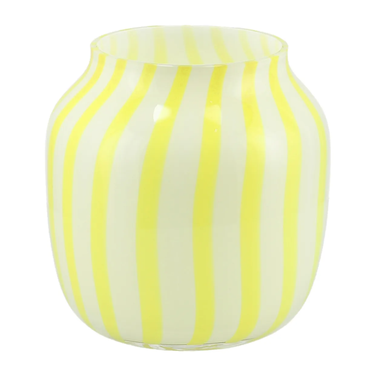 Juice Wide vas 22 cm, Yellow HAY
