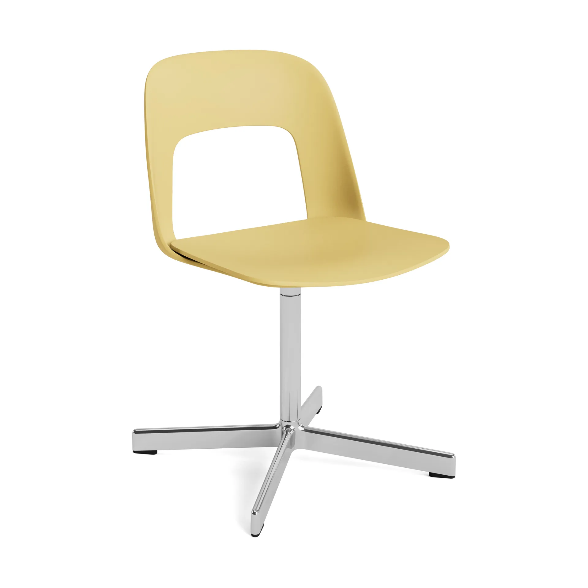 Layout Chair 131 stol, Biscotti-polerad aluminium HAY