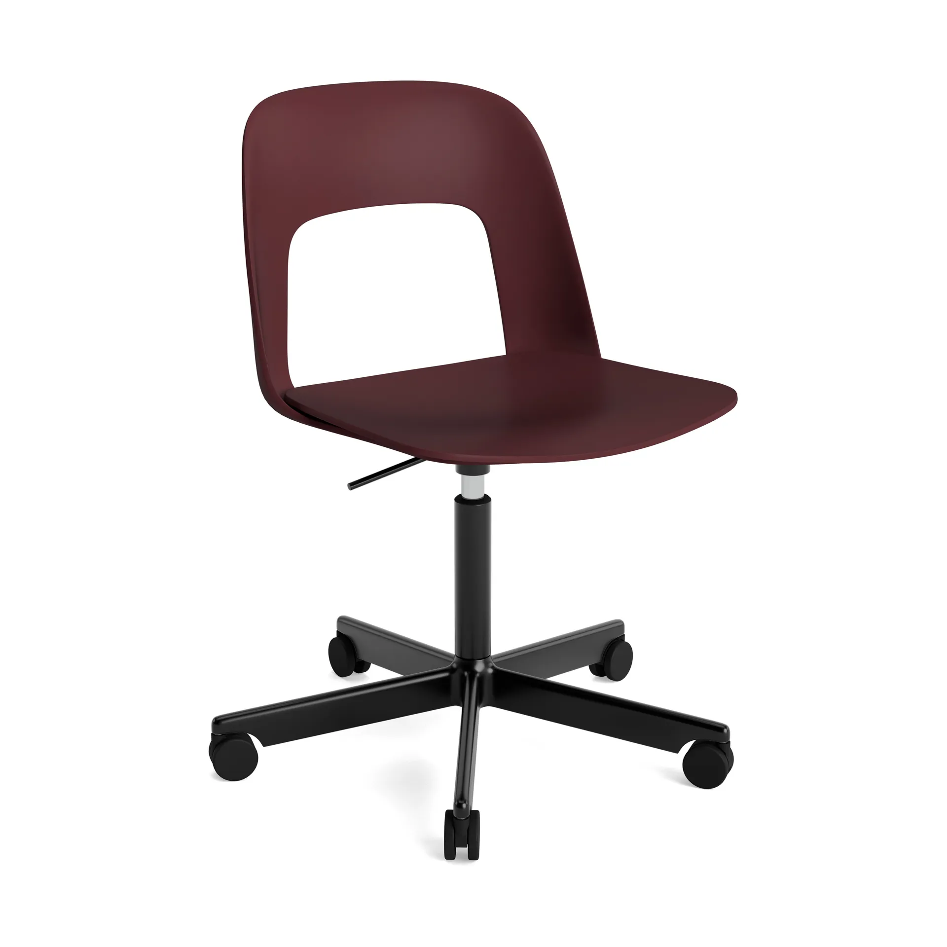 Layout Chair 141 stol, Bordeaux-black HAY