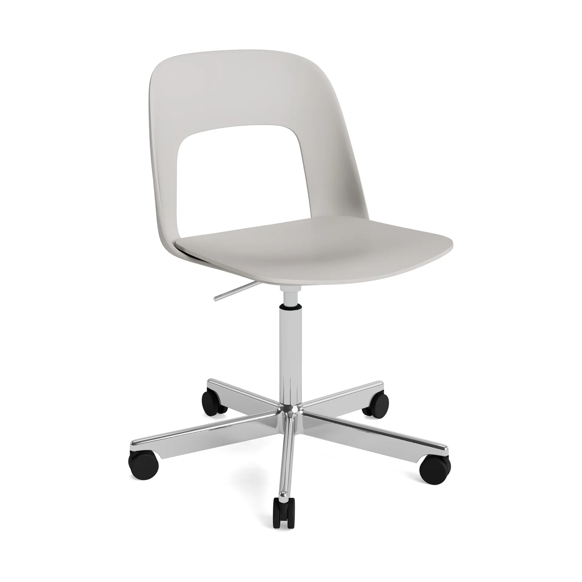 Layout Chair 141 stol, Sky grey-polerad aluminium HAY