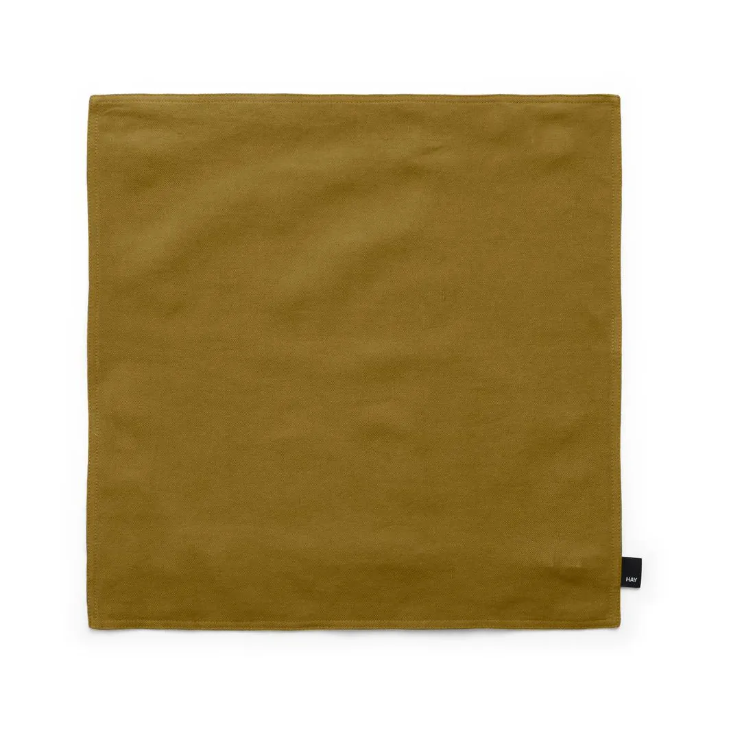 Linen kuddfodral 50x50 cm, Olive HAY