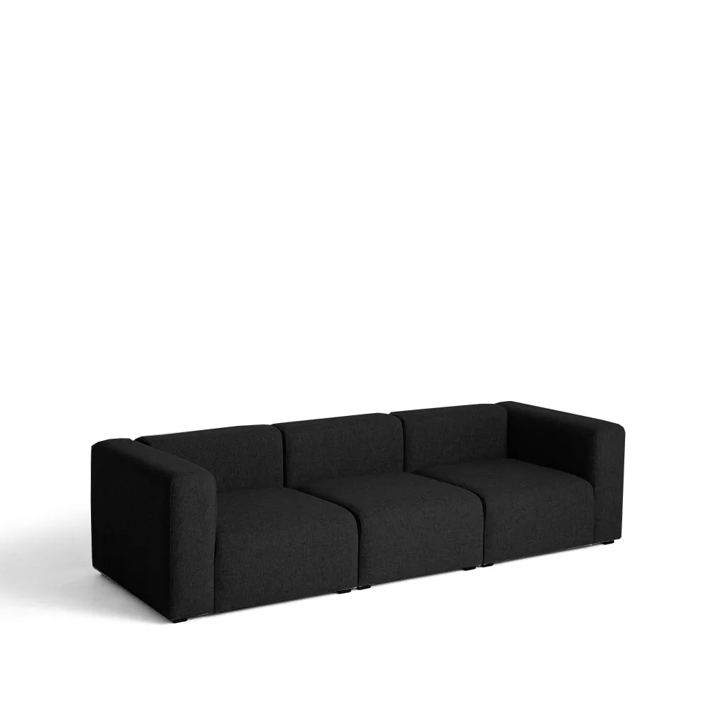 Mags 3-sits soffa, tyg Hallingdal 65 190 svart HAY