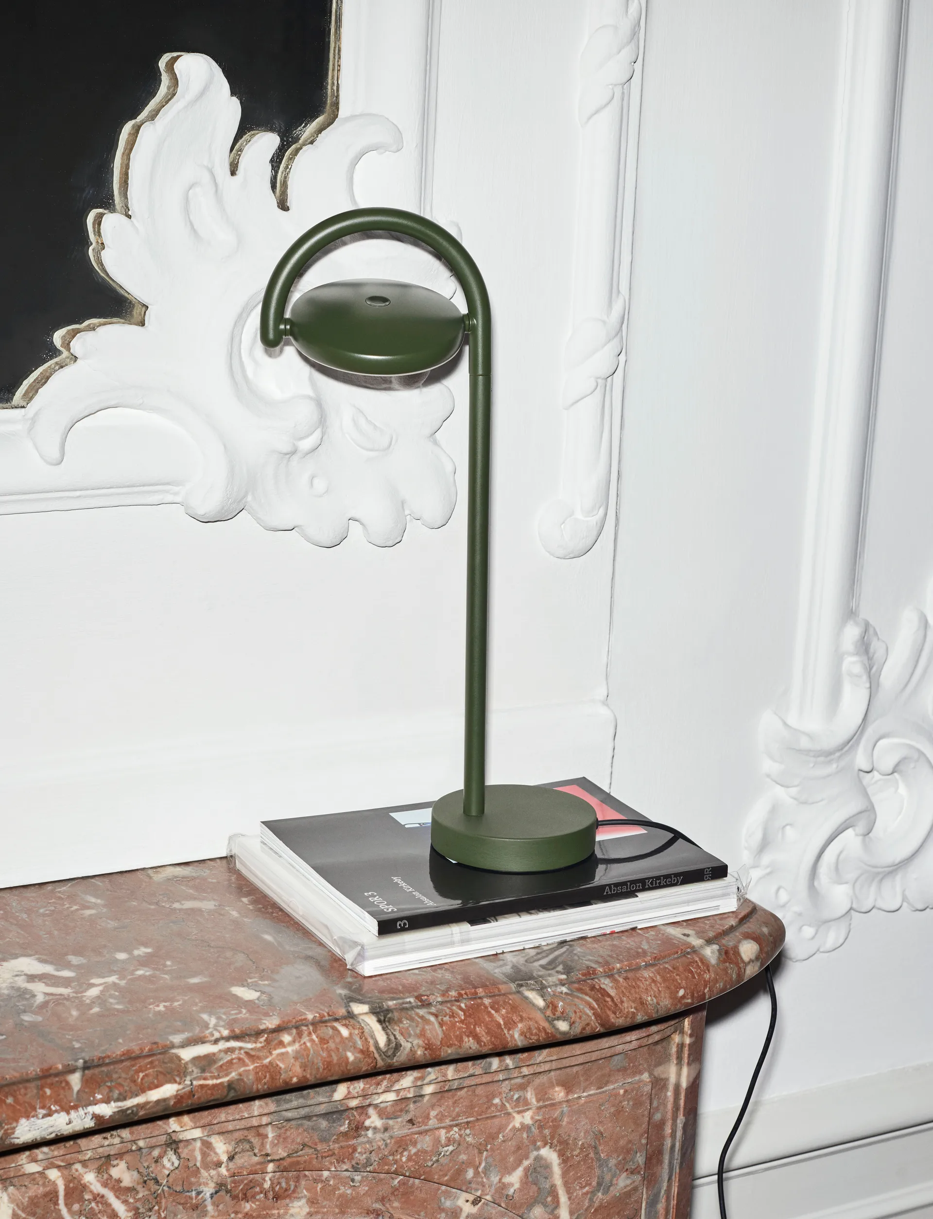 Marselis table bordslampa, Khaki green HAY