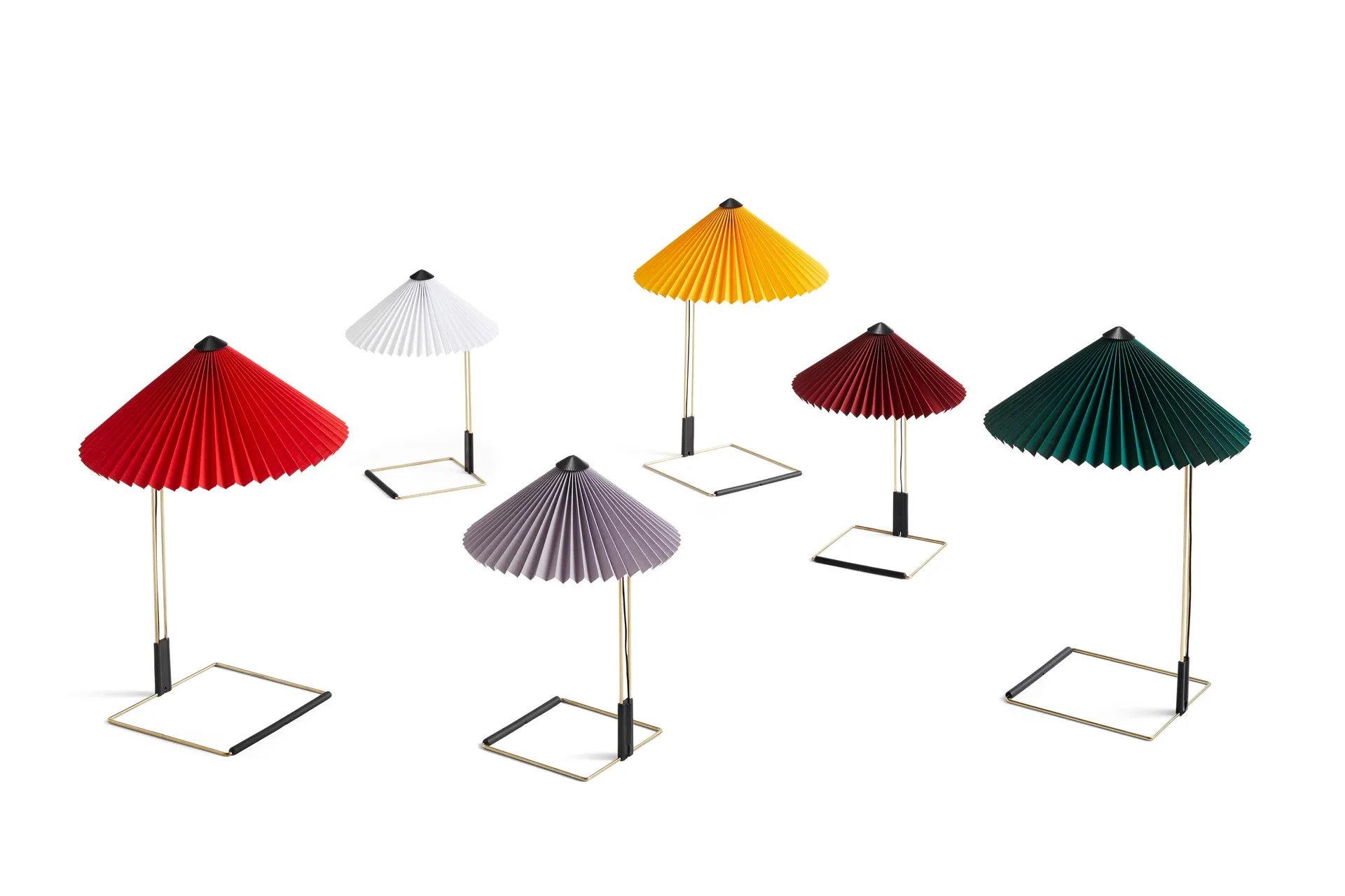 Matin table bordslampa Ø38 cm, Yellow shade HAY
