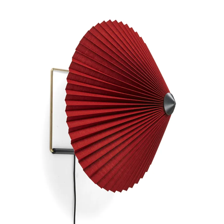 Matin wall vägglampa Ø38 cm - Oxide red shade - HAY