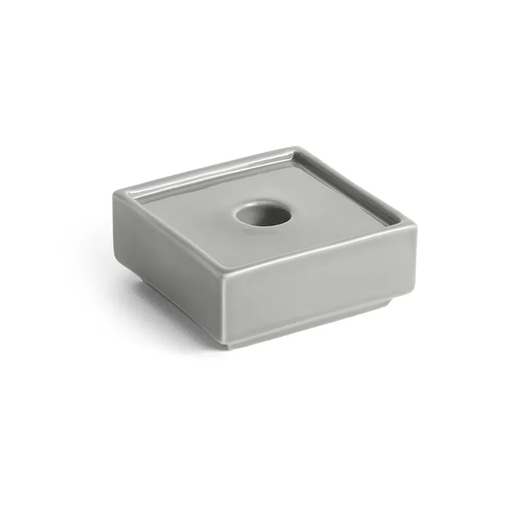 Mattone ljusstake small - Light grey - HAY