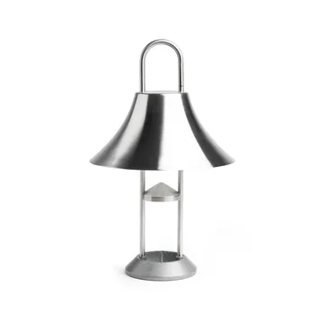 Mousqueton portabel bordslampa - Brushed stainless steel - HAY