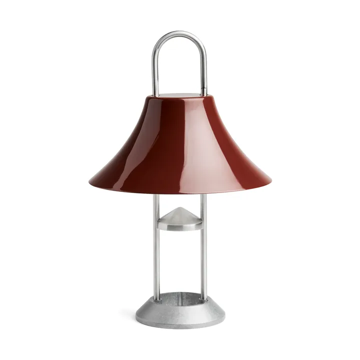Mousqueton portabel bordslampa - Iron red - HAY