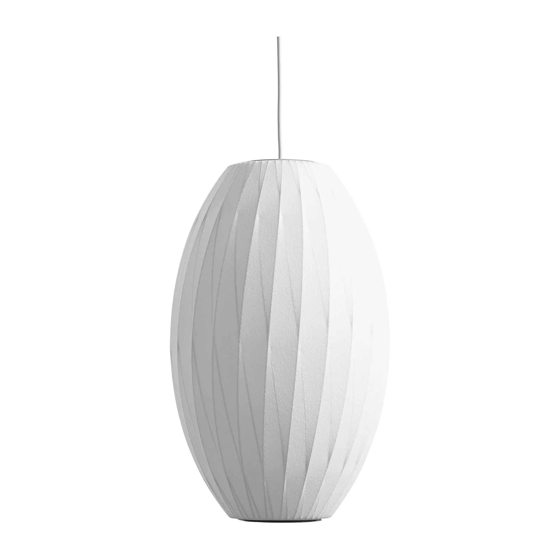 Nelson Bubble Cigar crisscross pendel M, Off white HAY