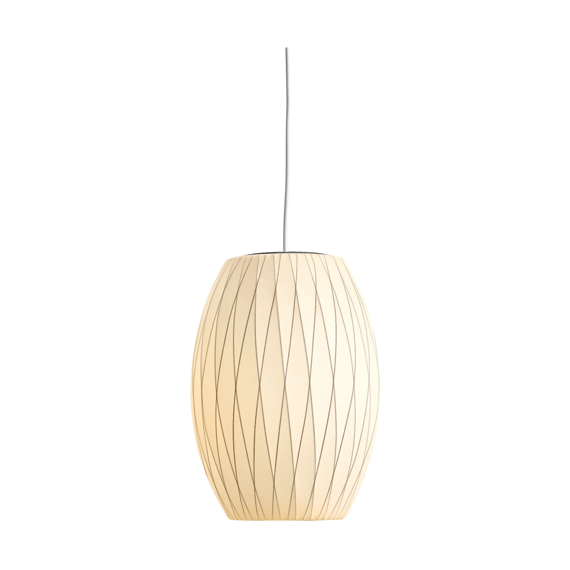 Nelson Bubble Cigar crisscross pendel S, Off white HAY