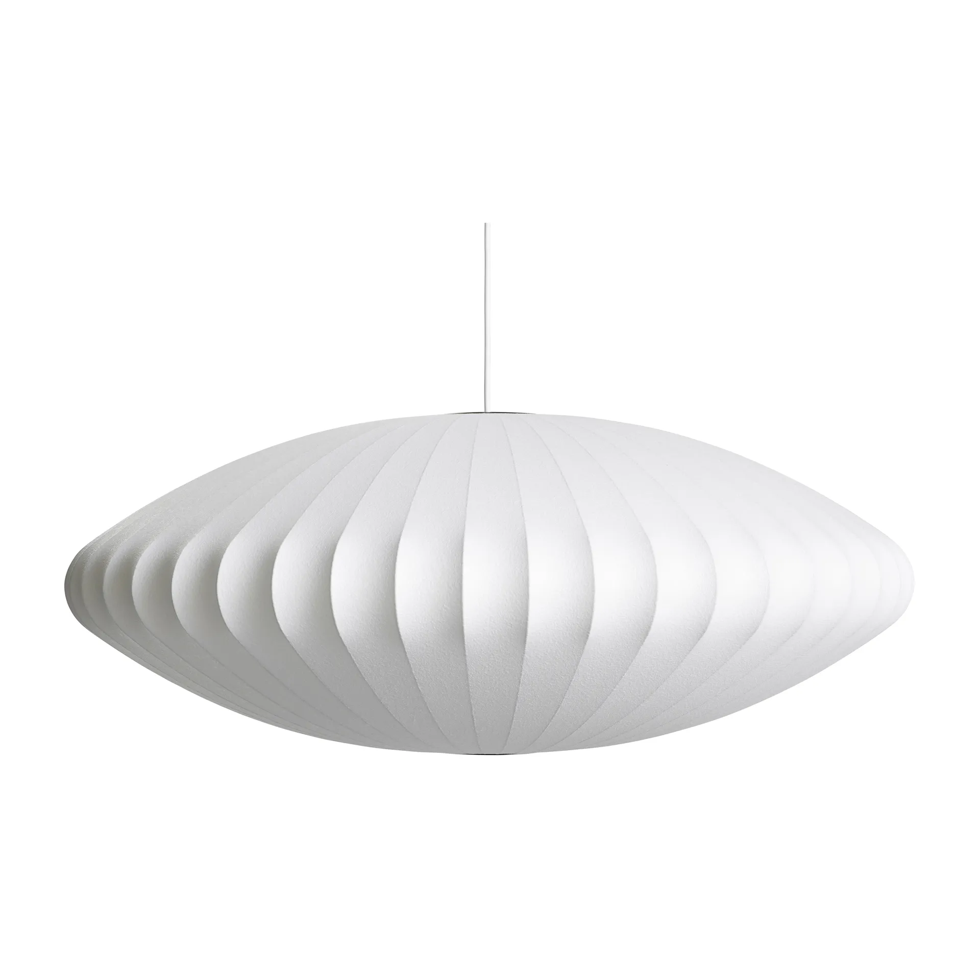 Nelson Bubble Saucer pendel L, Off white HAY