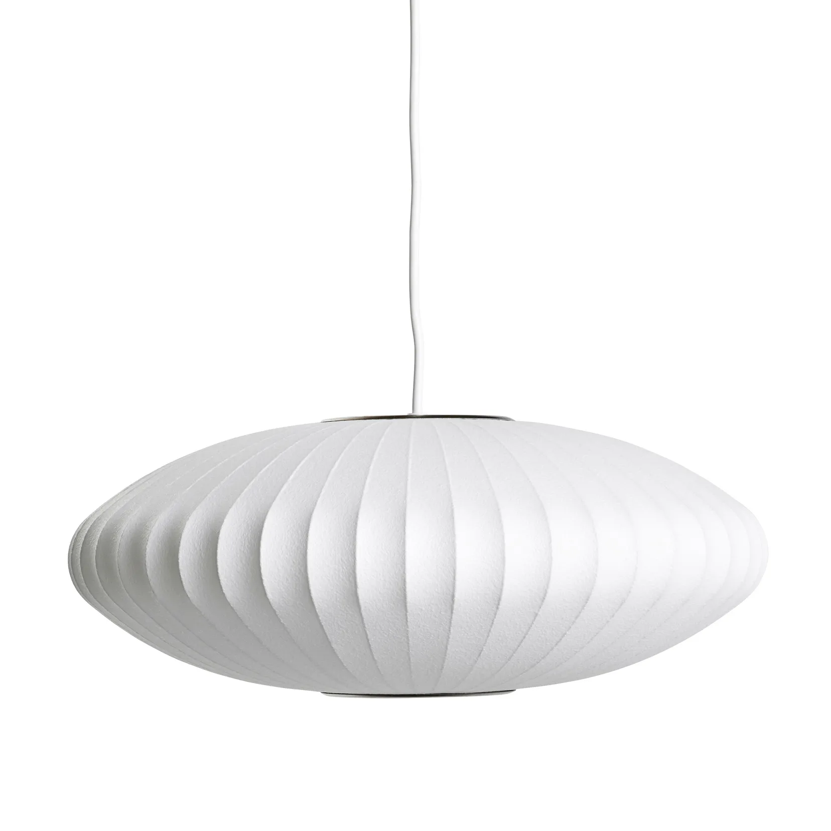 Nelson Bubble Saucer pendel S, Off white HAY