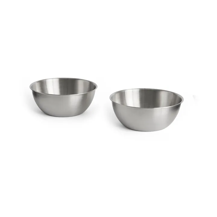 Outdoor Market serveringsskål - Rostfritt stål, 700 ml, 2-pack - HAY