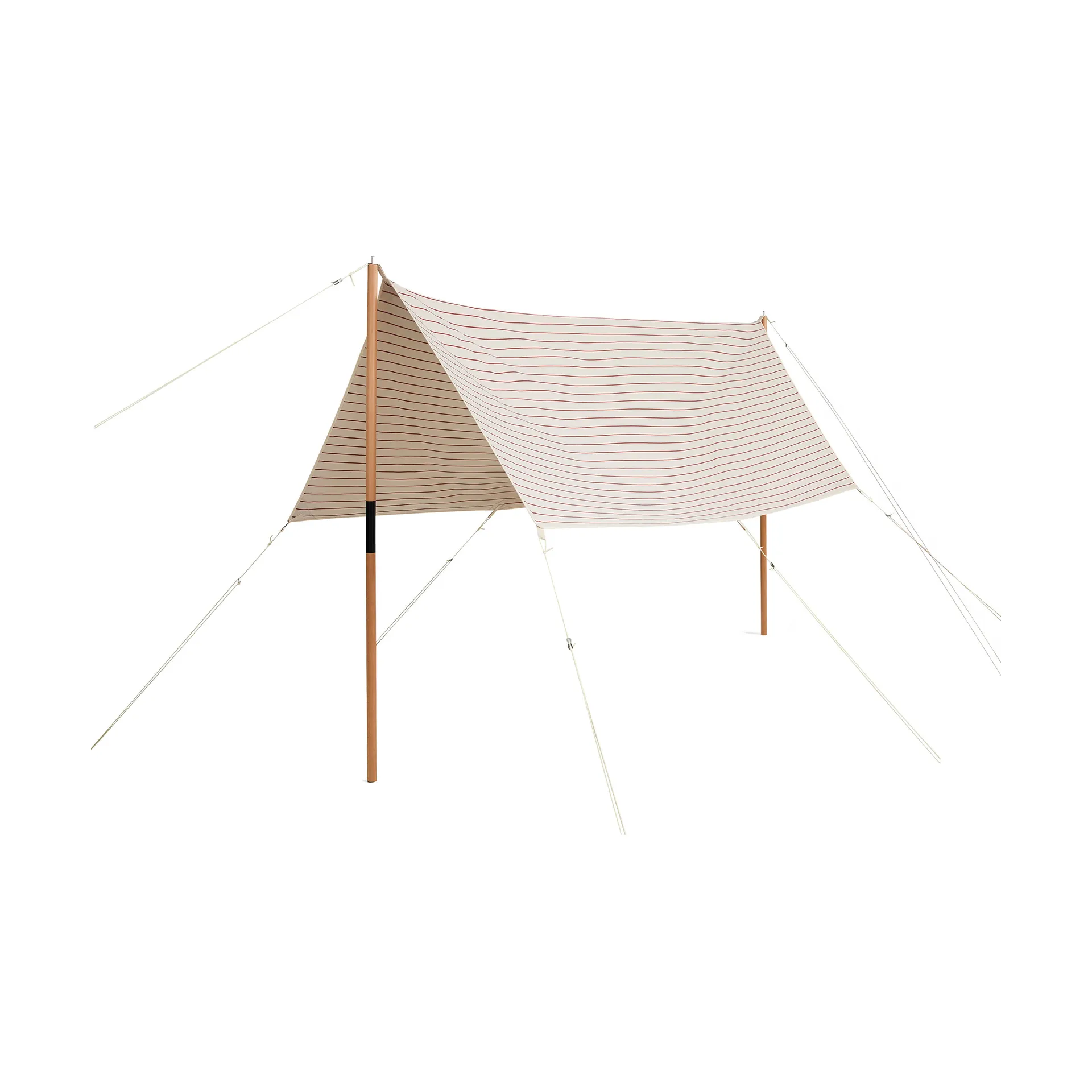 Outdoor Market solskydd, Beige-red, 200x240 cm HAY