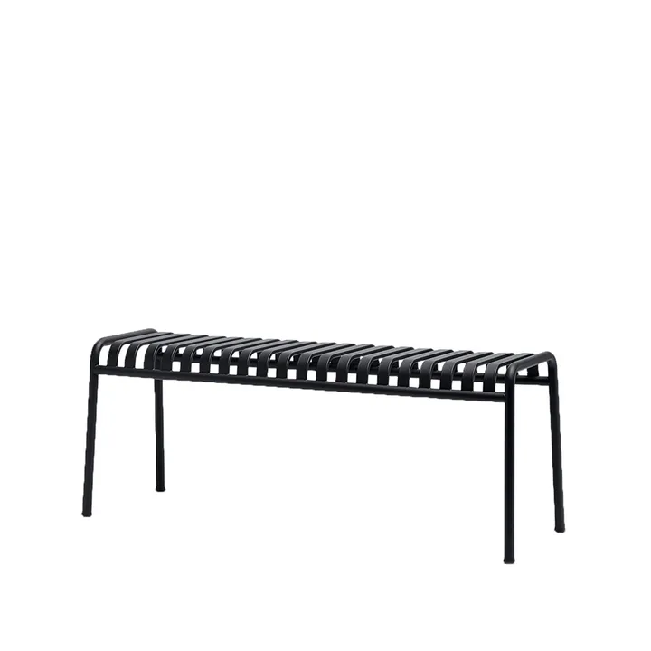 Palissade bänk 120x42 cm - Anthracite - HAY