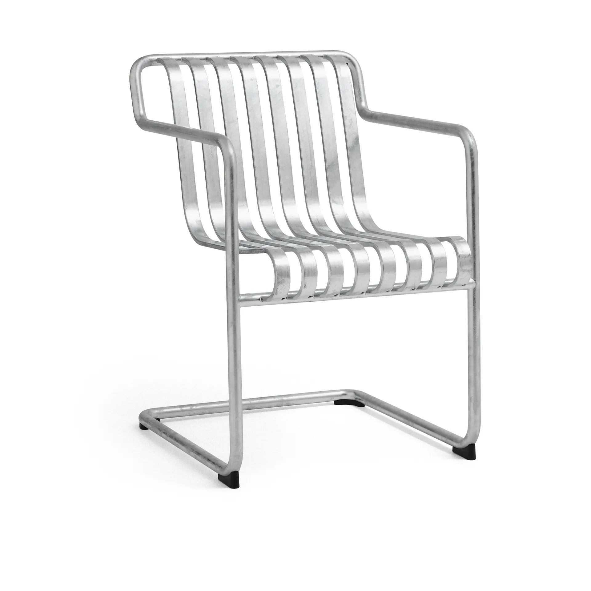 Palissade Cantilever Dining karmstol, Hot galvanised steel HAY