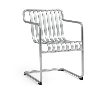 Palissade Cantilever Dining karmstol - Hot galvanised steel - HAY
