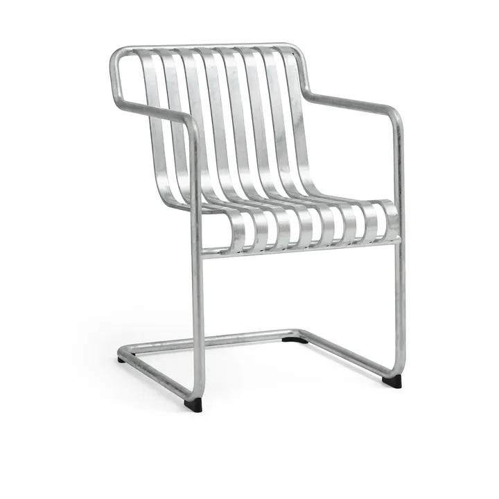 Palissade Cantilever Dining karmstol - Hot galvanised steel - HAY