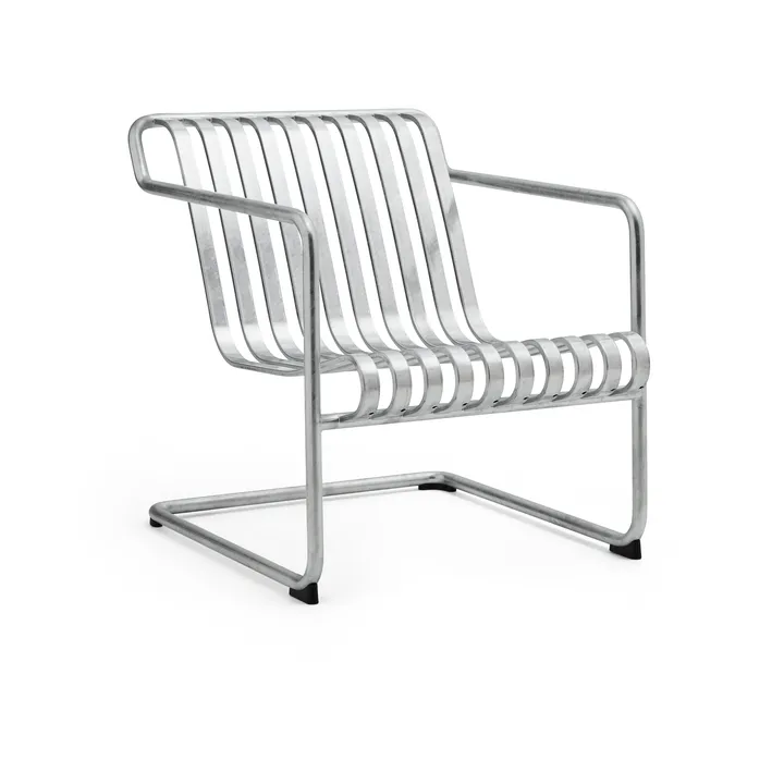 Palissade Cantilever Low loungefåtölj - Hot galvanised steel - HAY