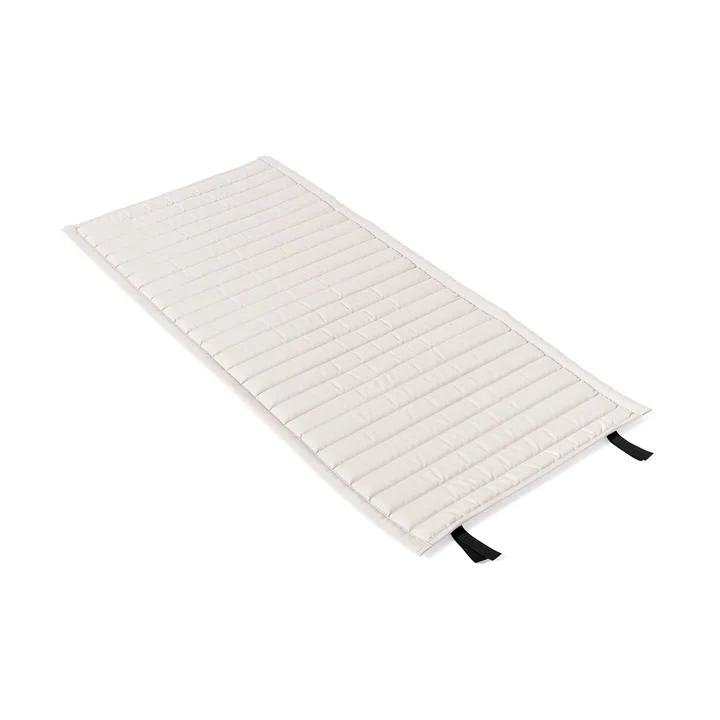 Palissade Chair Low Quilted sittdyna - Cream white - HAY