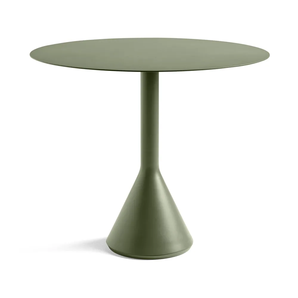 Palissade Cone runt cafébord, Olive, ø90 HAY