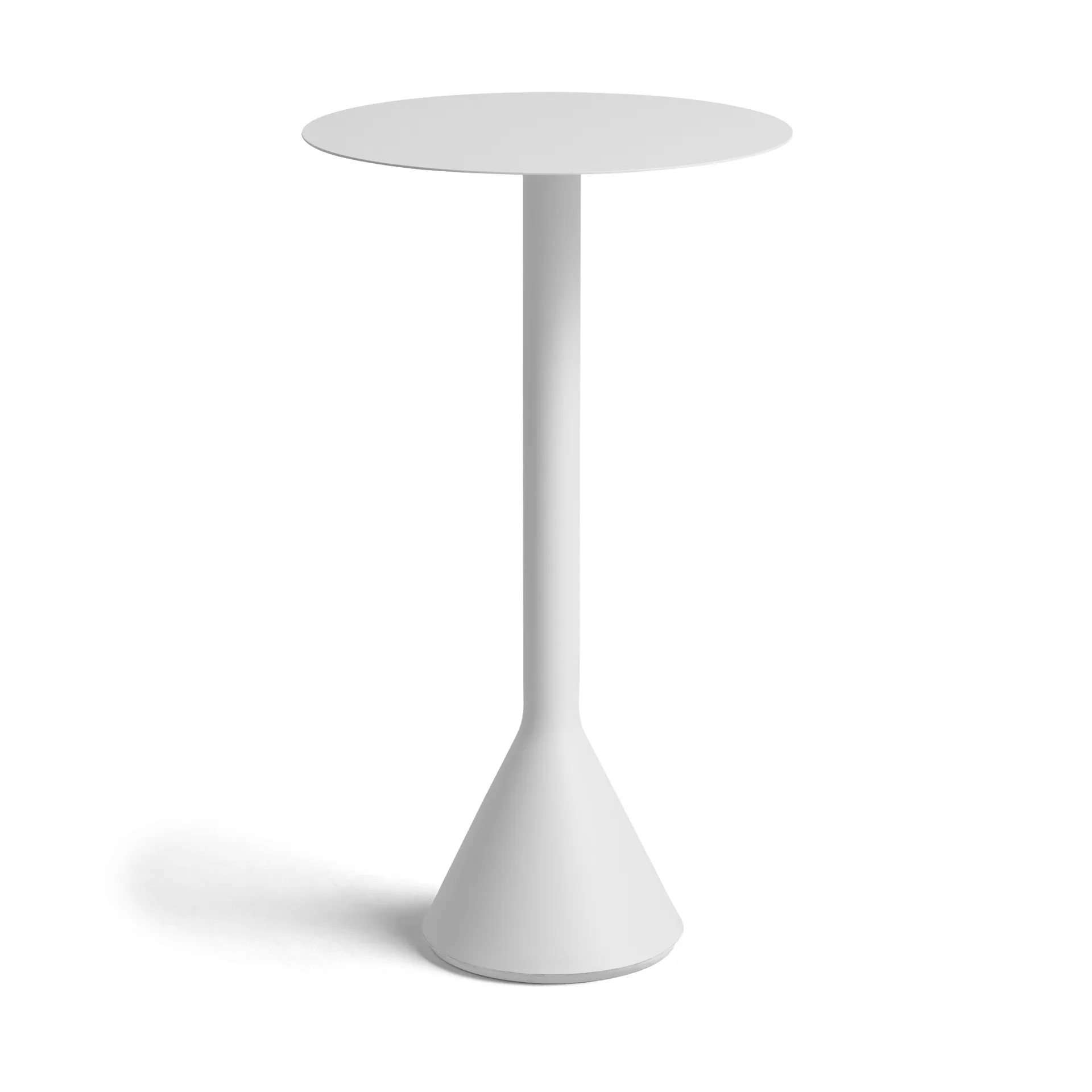 Palissade Cone runt cafébord, Sky grey, Ø60 cm HAY