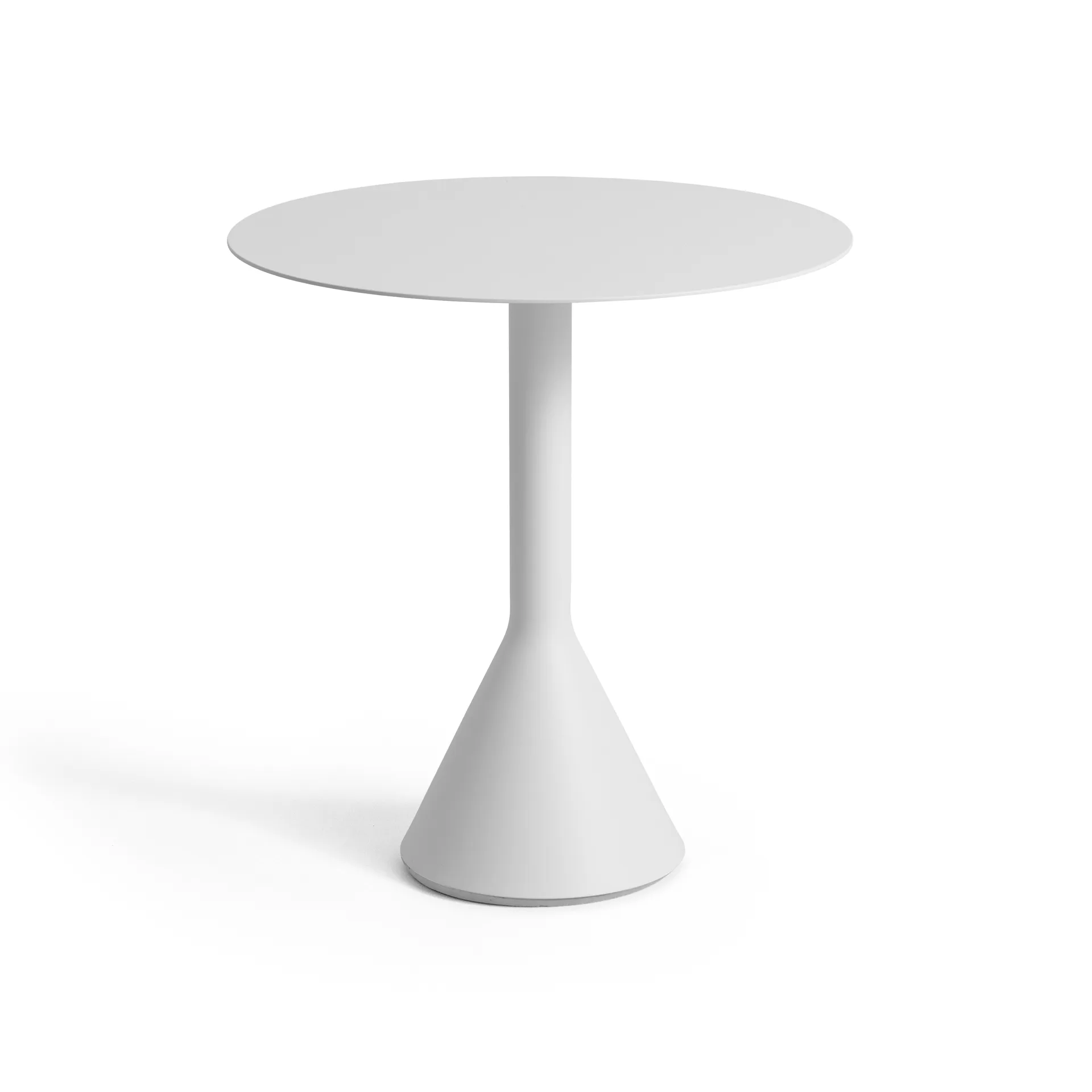 Palissade Cone runt cafébord, Sky grey, Ø70 cm HAY