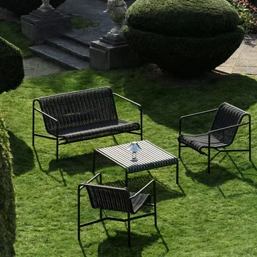 Palissade Cord loungesoffa - Anthracite - HAY