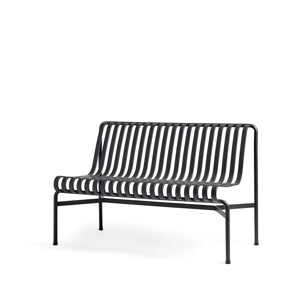 Palissade Dining bänk utan armstöd, Anthracite HAY