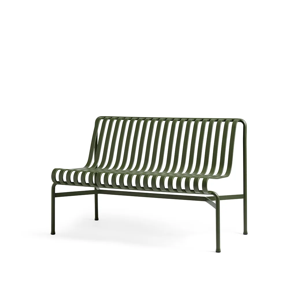 Palissade Dining bänk utan armstöd, Olive HAY