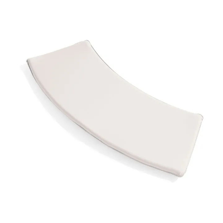 Palissade Dining sittdyna till parkbänk med rygg insvängd - Cream white - HAY