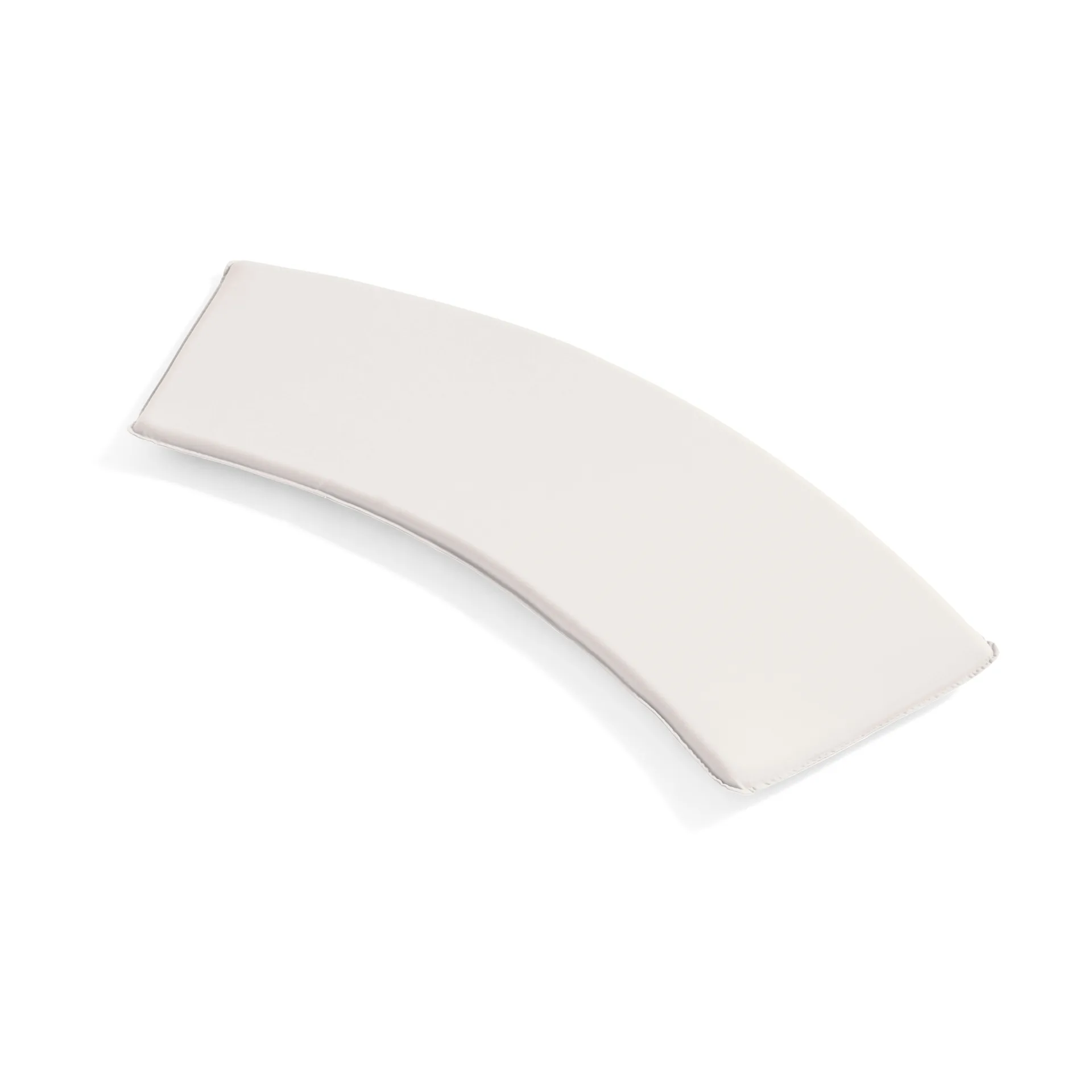 Palissade Dining sittdyna till parkbänk med rygg utsvängd, Cream white HAY