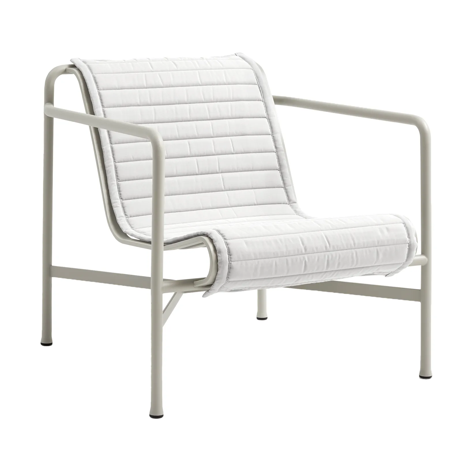 Palissade High Quilted loungefåtöljdyna, Sky grey, till loungefåtölj hög HAY