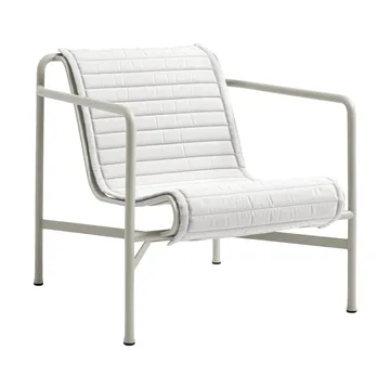 Palissade High Quilted loungefåtöljdyna - Sky grey, till loungefåtölj hög - HAY