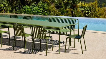 Palissade matbord 170x90 cm - Olive green - HAY